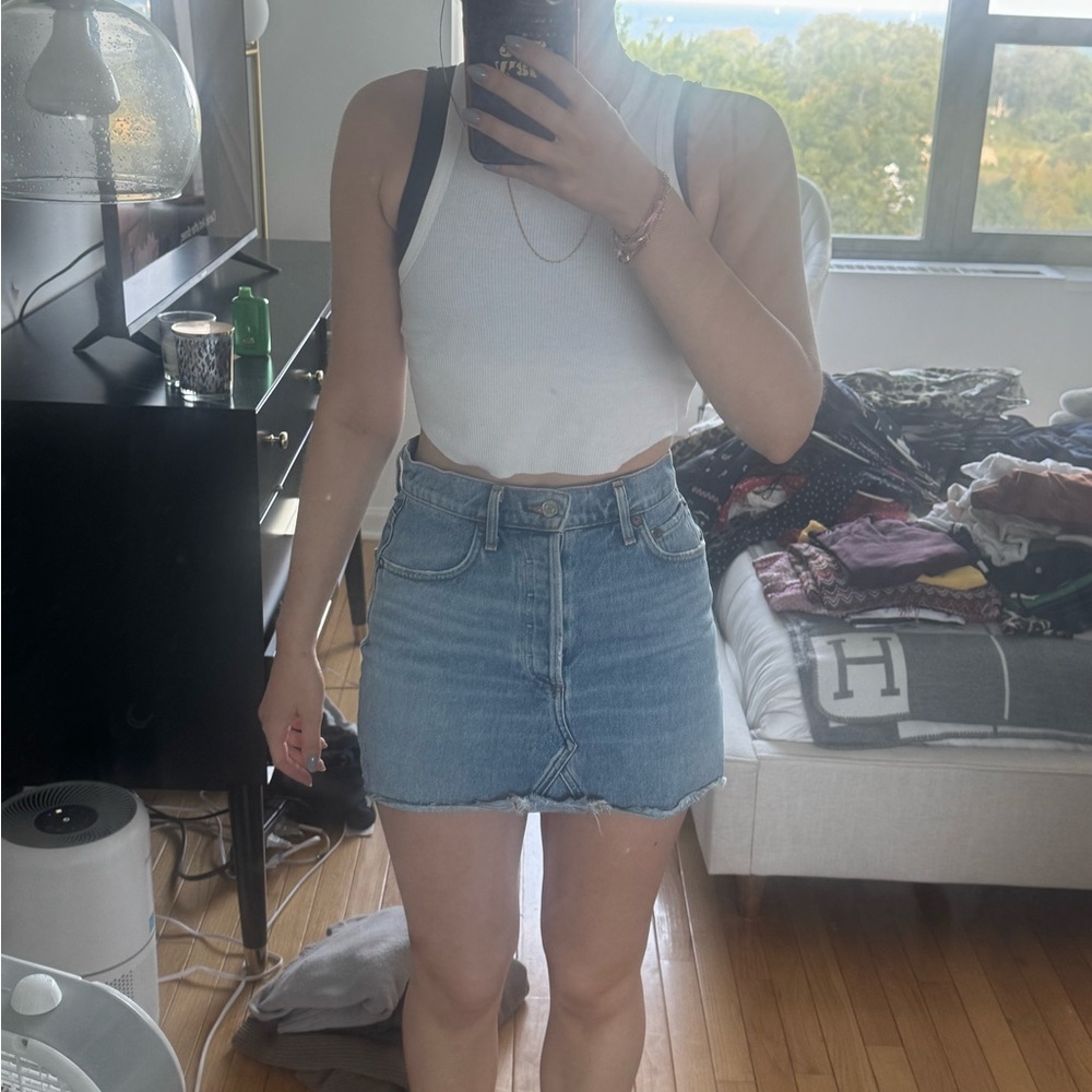 Agolde Light Blue Denim Jeans